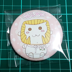 缶バッチ　エージェントカラス