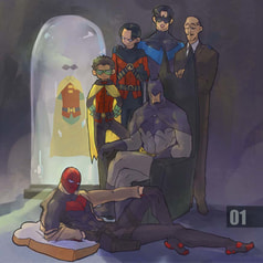 BAT FAMILY ILLUSTRATION BOOK