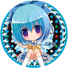 花映塚缶バッチ(チルノ)