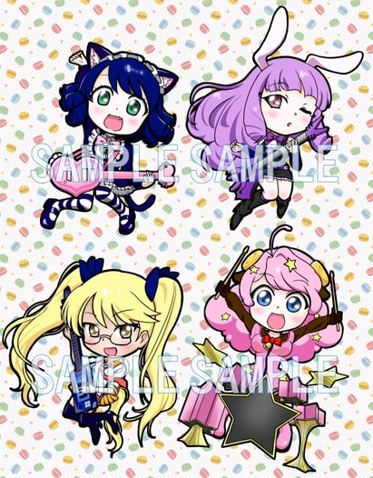 プラズマジカアクリルキーホルダー