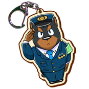 モブ警官のキーホルダー