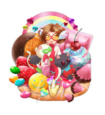 Impulse sweets key chain
