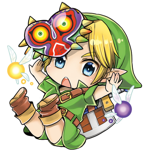 ムジュラ両面アクリルキーホルダー