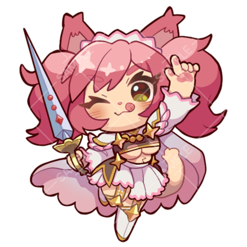 ケモノニアファンタジー　リリニャ　アクリルキーホルダー