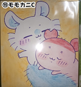 ちいかわ色紙(⑲モモカニC)