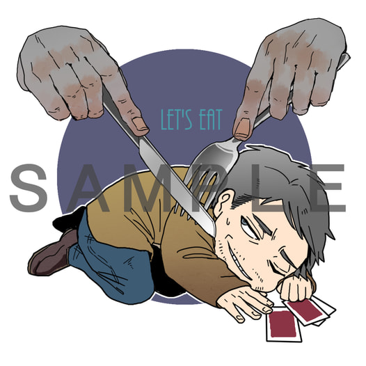 【Dead by Daylight】エース　アクリルキーホルダー 