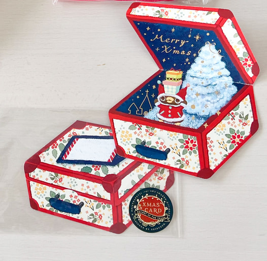 トランクのクリスマスカード