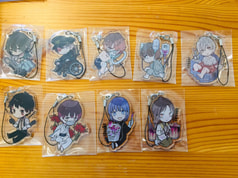 isaakiアクキー9種セット