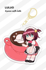 TRIGGER CAFEアクリルキーホルダー(ルル子)