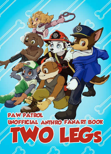 PAW PATROL UNOFFICIAL ANTHRO FANART BOOK TWO LEGs