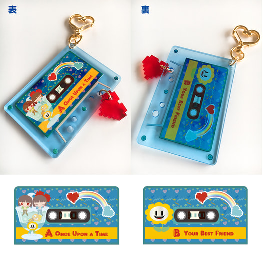 カセットテープ型アクリルキーホルダー 【Once Upon a Time】