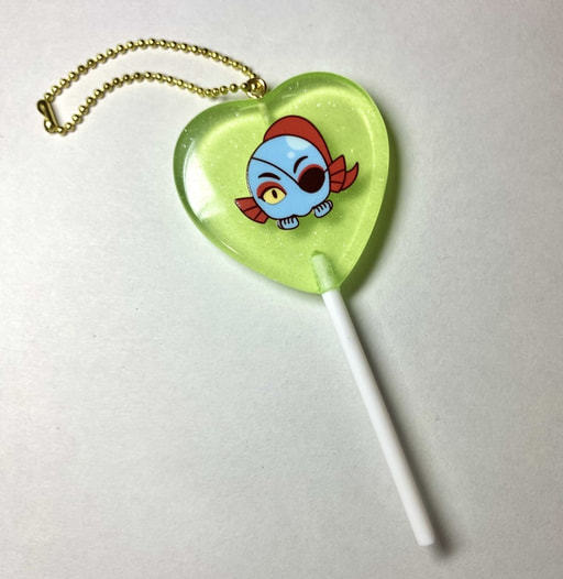 ぺろきゃんアクキー（Undyne）