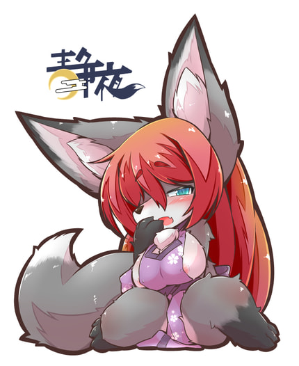 静夜アクリルキーホルダー