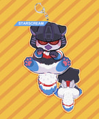 揺れるしっぽアクリルチャームStarscream