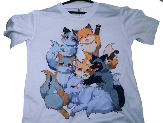 おこんこんTシャツ（LL）