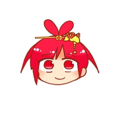 練紅玉 32mm缶バッチ