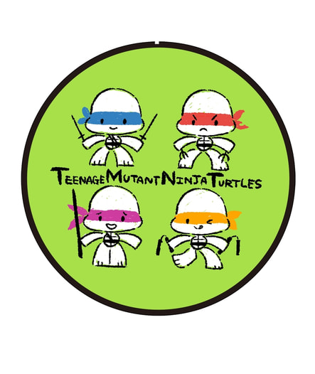 タートルズちまっとガイズ缶バッジ
