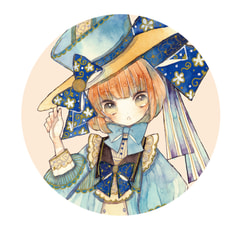 あいいろこっこ 缶バッチ2