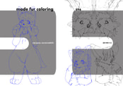 made fur coloring