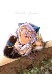 Cat in the Garden
