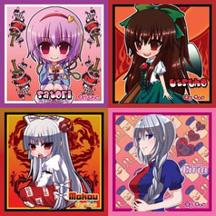 東方ステッカーCセット