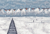 雪が降る