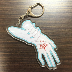 掴む手アクキー