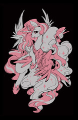 Sisters Tシャツ -pink/sizeXL-