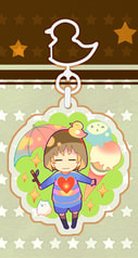 【フリスク】アクリルキーホルダー