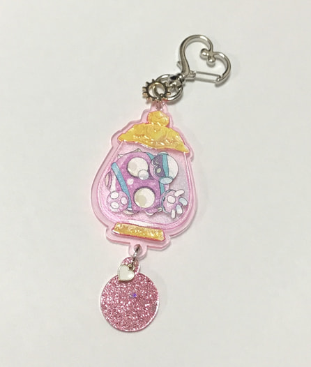 ラバーマンアクリルキーホルダー