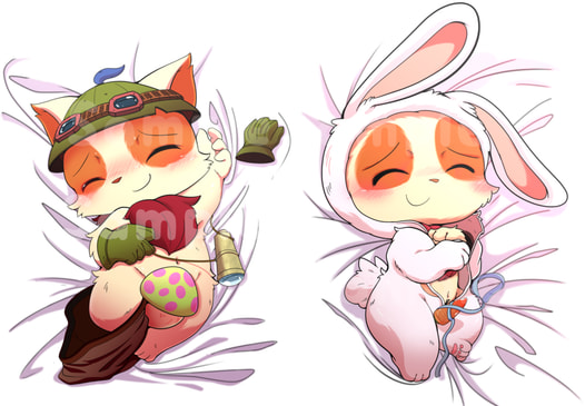 Teemo抱きクッションカバー
