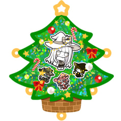 クリスマスシャカシャカアクキー　カーニバル・ウィッチ