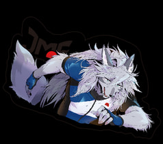 JMoF 2025 ステッカー オオカミRUN