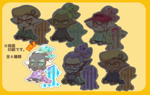 お座りＳ４アクキー（マスクくん）