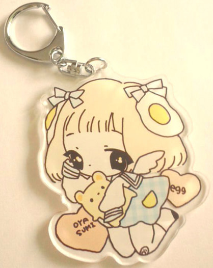 たまごちゃんアクリルキーホルダー