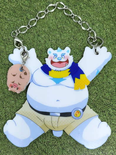 パティちゃんのバックチャーム
