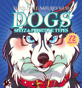 Tiny Little Natures vol.10 "DOGS" SPITZ & PRIMITIVE TYPES