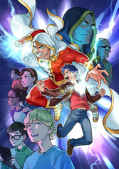 2017-2018 Fan Art of SHAZAM! and the other Heroes