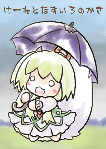 けーねとなすいろのかさ 