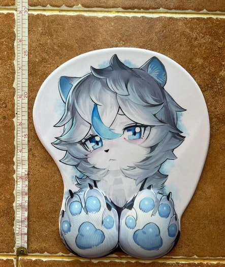 ブムサ立体マウスパッド／集創社　Bumusa mousepad