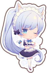 ワイスアクリルチャーム(猫耳メイドver.)