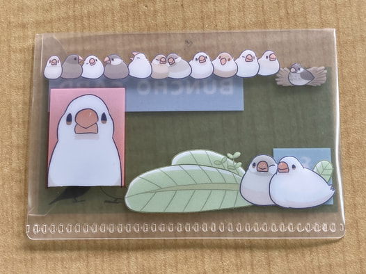 文鳥さんマイナンバーカードケース