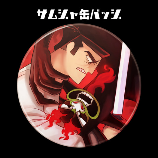 サムジャ缶バッジ
