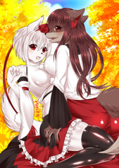 A4クリアファイル（ケモ椛影狼）
