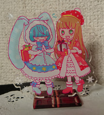 アクリルスタンド（セイナ&アシディア）