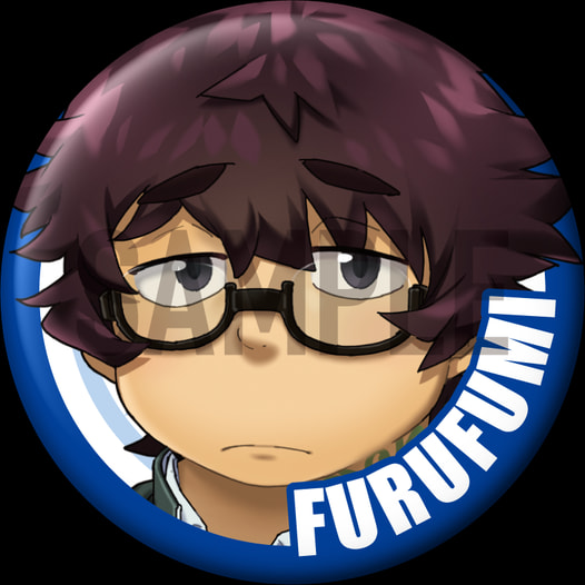 東京放課後サモナーズ 「フルフミ」キャラクター缶バッジ