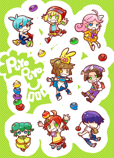 ぷよシール