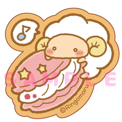ユメイロ☆ホシープ　ウッドチャーム【マカロン】