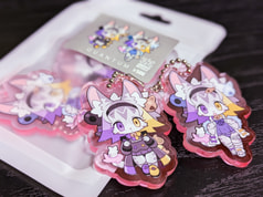 【クアンタム】ダブルアクリルキーホルダー