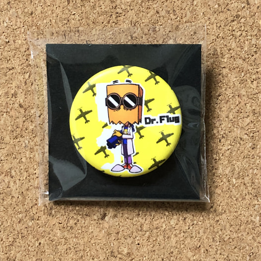 Villanos 缶バッチ Dr.Flug